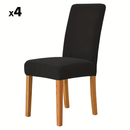 VELVORA FIT - Elegant Stretch Velvet Chair Covers for Dining Room Upgrade 15