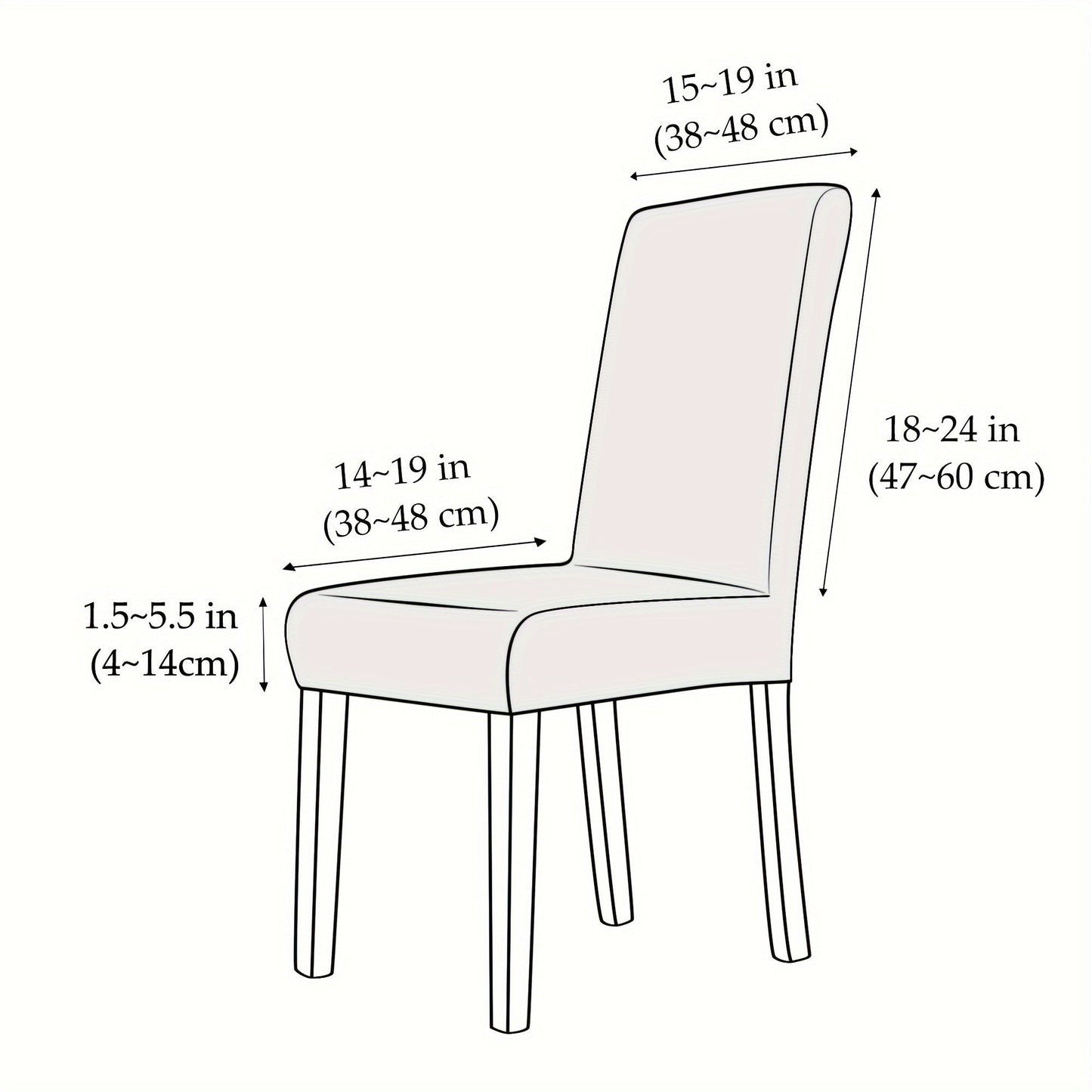 VELVORA FIT - Elegant Stretch Velvet Chair Covers for Dining Room Upgrade 4