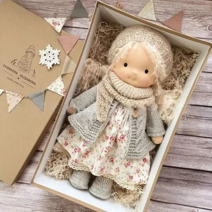 Waldolly - Handmade Waldorf Cotton Doll for Imaginative Play 2