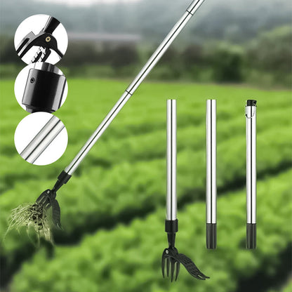 WeedGone - Ergonomic Stand-Up Weed Puller Tool for Effortless Root Removal 3