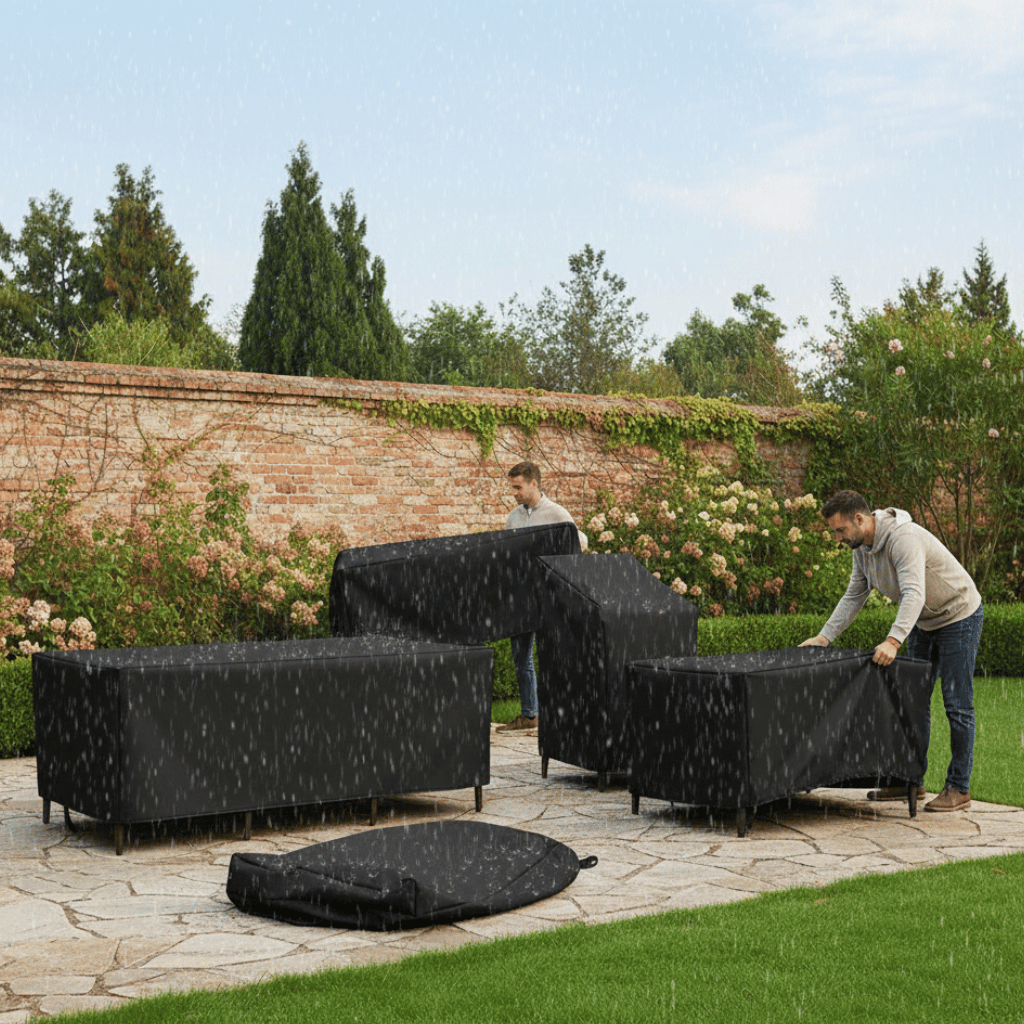 EVERCOVER – Furniture Cover with UV & Rain Protection for Backyard Furniture