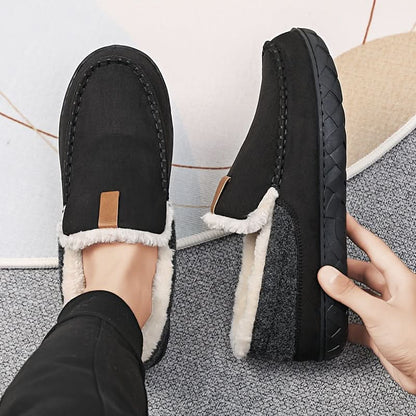TERRACOMFY – Warm Synthetic Wool Loafers for Indoor Comfort