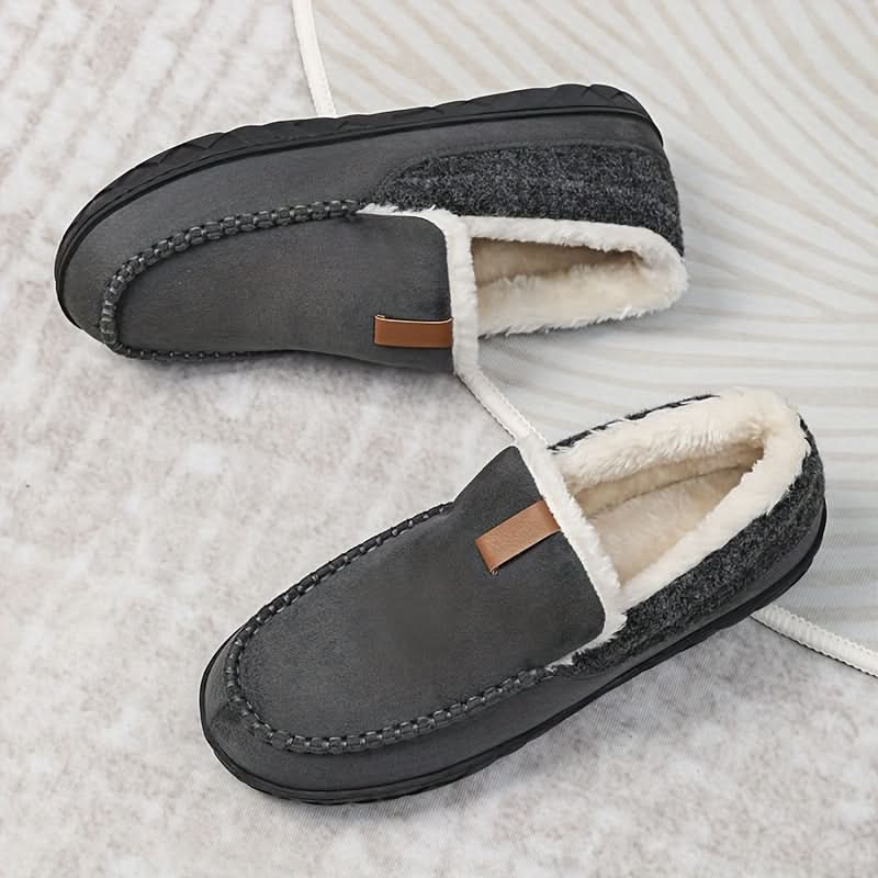 TERRACOMFY – Warm Synthetic Wool Loafers for Indoor Comfort