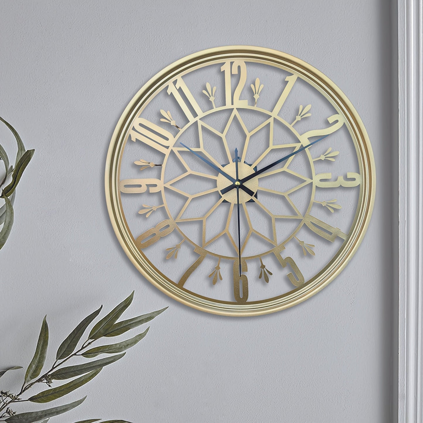 IRONCLASSIC – Silent Vintage Industrial Metal Wall Clock