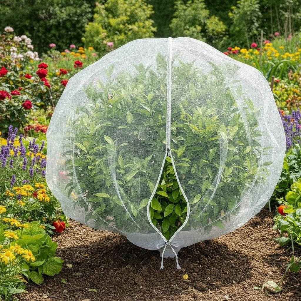 CROPVAULT – Drawstring Fruit Tree Mesh Net Bags