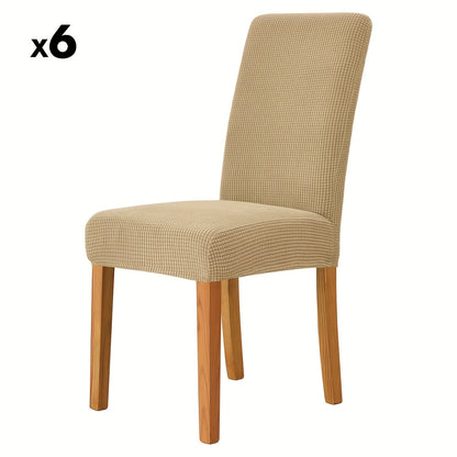 ELASTICVELVET – Elegant Stretch Velvet Chair Covers for Instant Dining Room Renewal