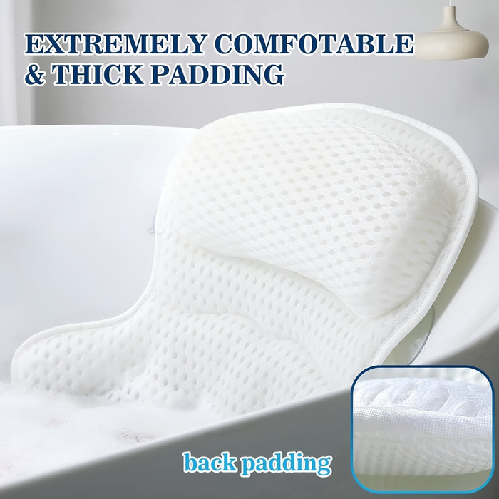 RELAXREST – Ergonomic Mesh Spa Bath Pillow